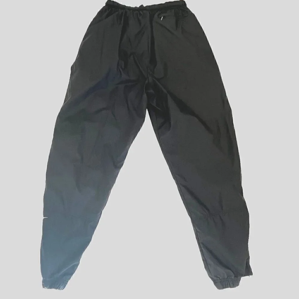 Vtg Y2K Nike Womens Nylon Track Pants12-14 Swoosh Streetwear Hip Hop 80s 90s